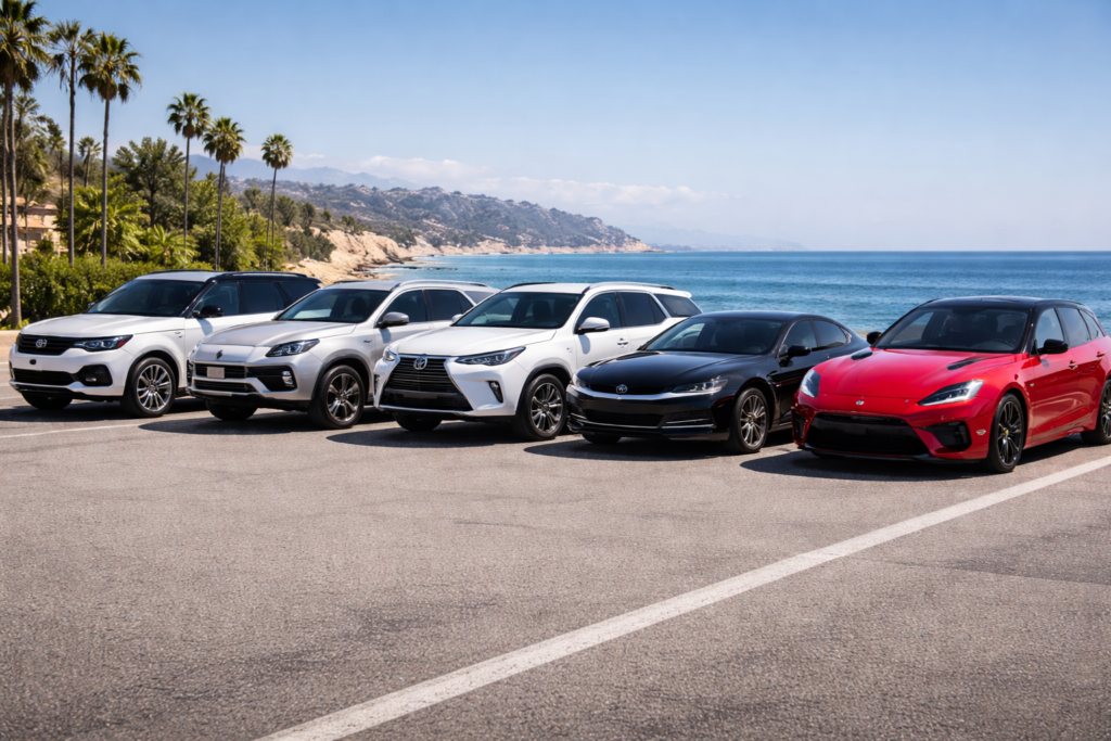 Car rental fleet in Vijayawada